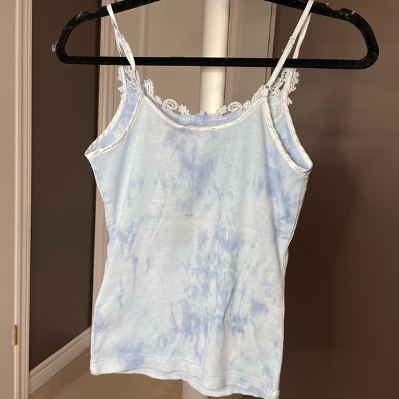 WOMEN’S  Polo Ralph Lauren Blue Tie Dye Tank Top - Picture 2 of 2